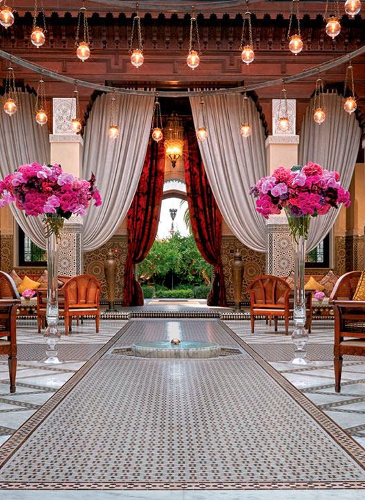 Lobby do Royal Mansour Marrakech