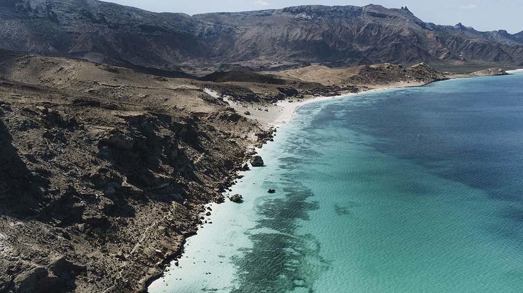 Onde fica Socotra Iêmen Praia de Shoab Viagem