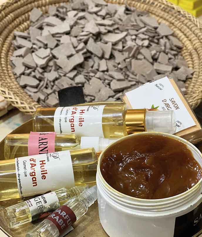 spas marrakesh - produtos marroquinos