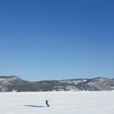 snowkite canadá