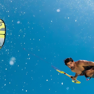 Reno Romeu e os melhores destinos do mundo para praticar kitesurf