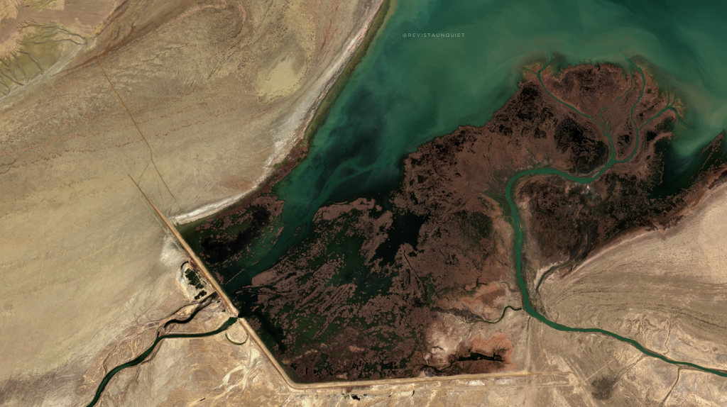 Dia Mundial do Meio Ambiente Barragem de Kokaral no Cazaquistão