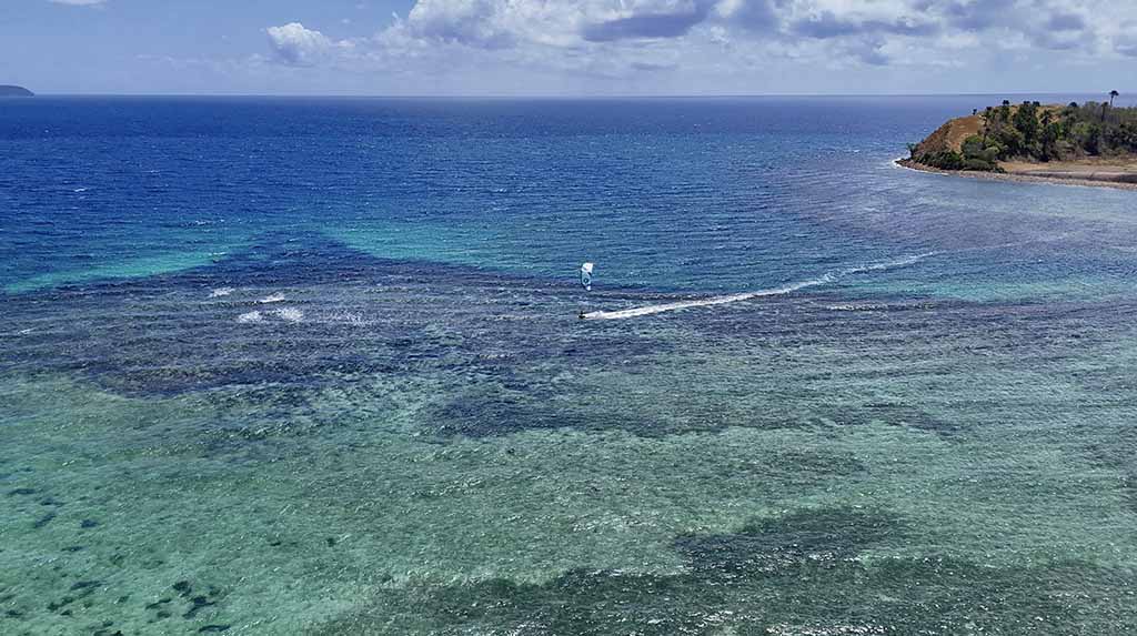 Kitesurf nas Filipinas Ilha de Mindoro
