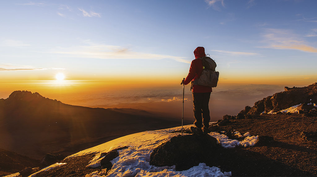 Trekking ao cume do Kilimanjaro África