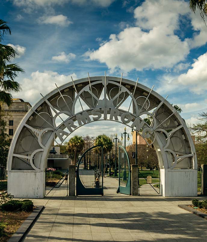 Louis Armstrong Park em New Orleans