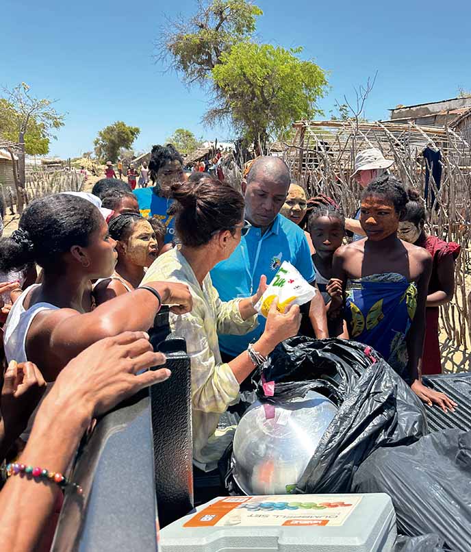 Patrizia Zito em Madagascar