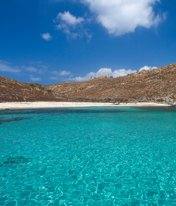 A ilha de Delos em Mykonos