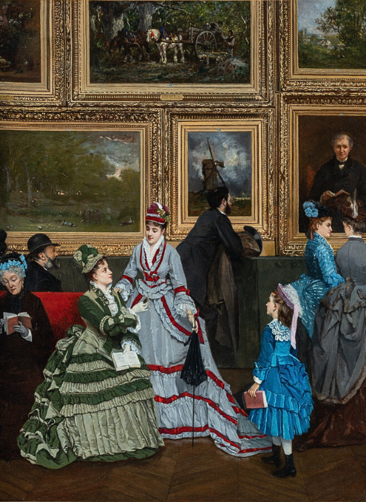 O Salão de 1874, em exposição sobre o Impressionismo