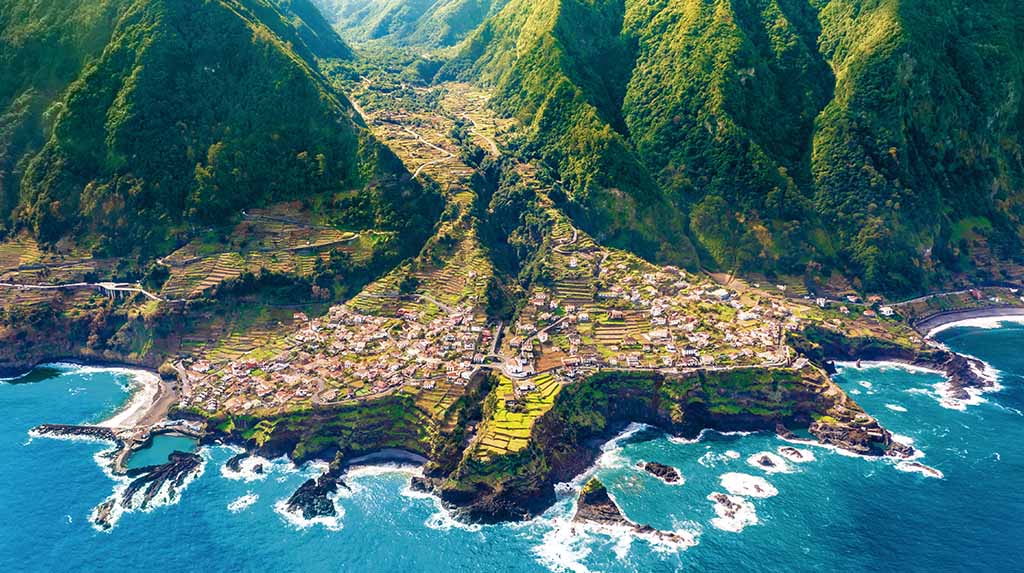 Seixal viagem de aventura Ilha da Madeira Portugal
