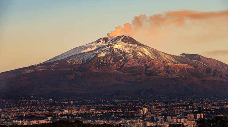 Vulcões mais ativos do mundo Etna