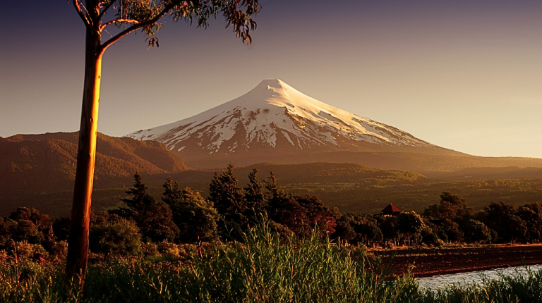 Vulcões mais ativos do mundo Villarica Chile