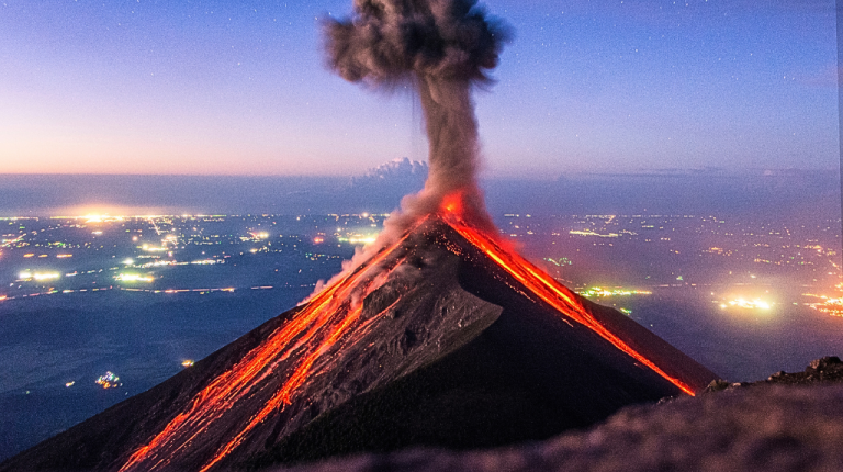 vulcões mais ativos do mundo Volcan de Fuego