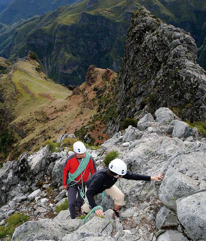 Escalada na Ilha da Madeira Portugal