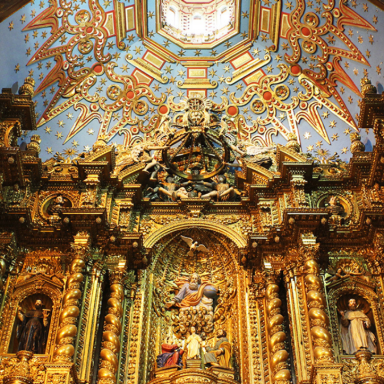 Ouro, sombra e silêncio: o barroco da igreja da Companhia de Jesus em Quito