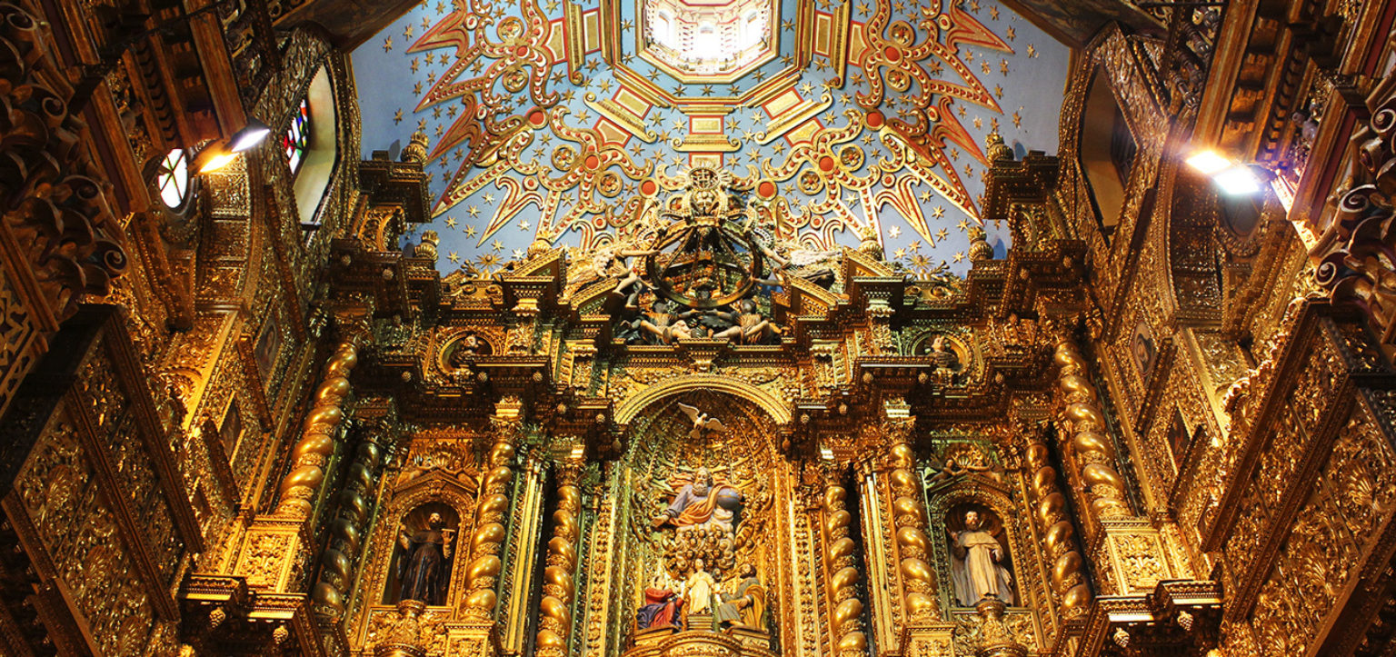 Ouro, sombra e silêncio: o barroco da igreja da Companhia de Jesus em Quito