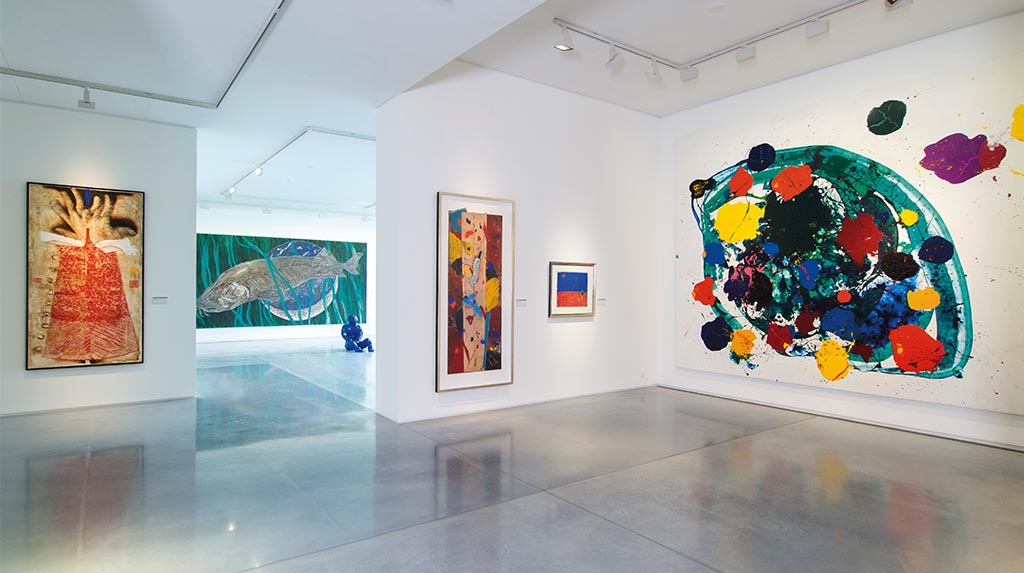 Salas de exposiições de arte contemporânea no Danubiana
