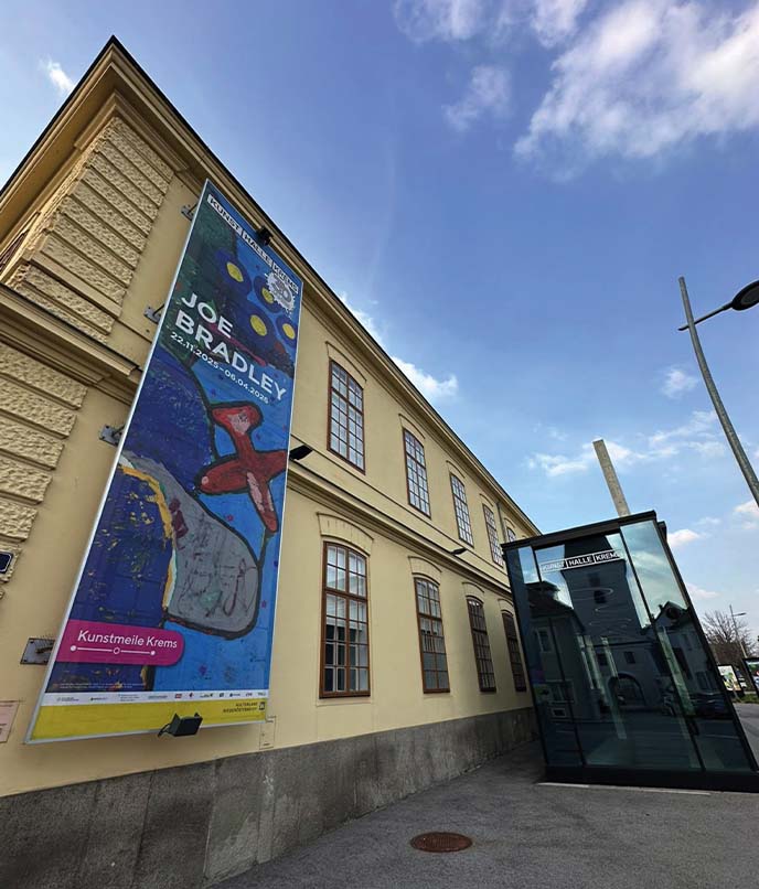 Fachada do Kunsthalle Krems