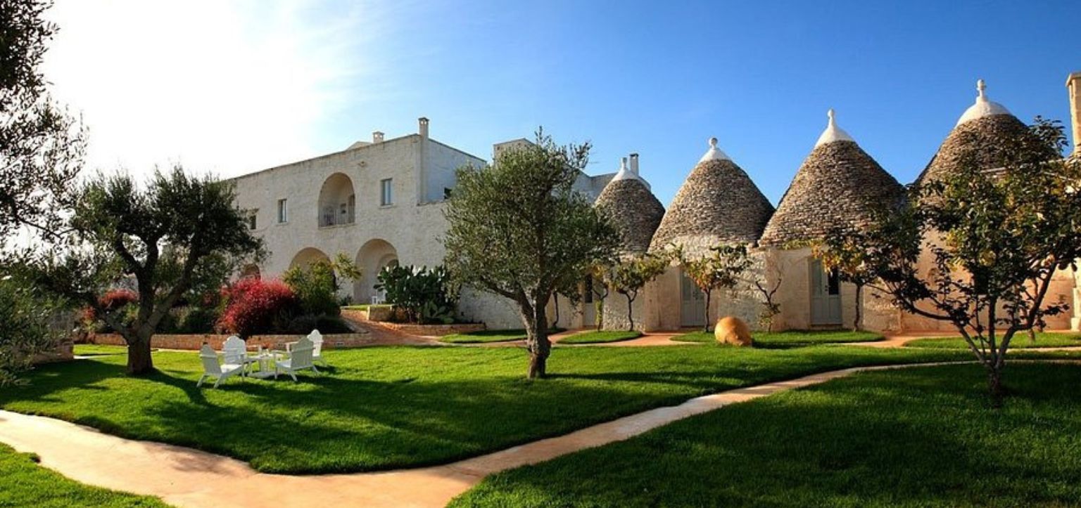 Os trulli da Masseria Cervarolo